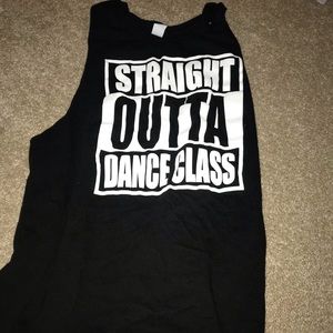 straight outta dance class shirt
